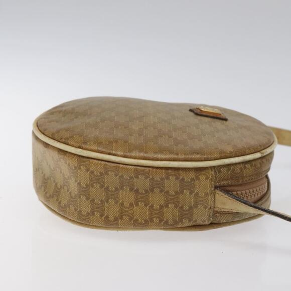 CELINE Macadam Canvas Shoulder Bag Brown - Picture 4 of 12